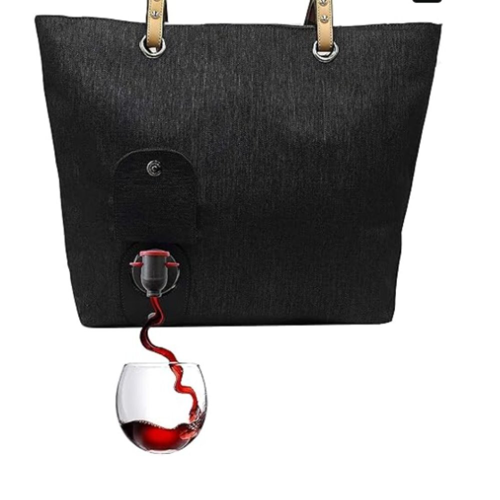 NWOT- PortoVino City WIne Tote Bag